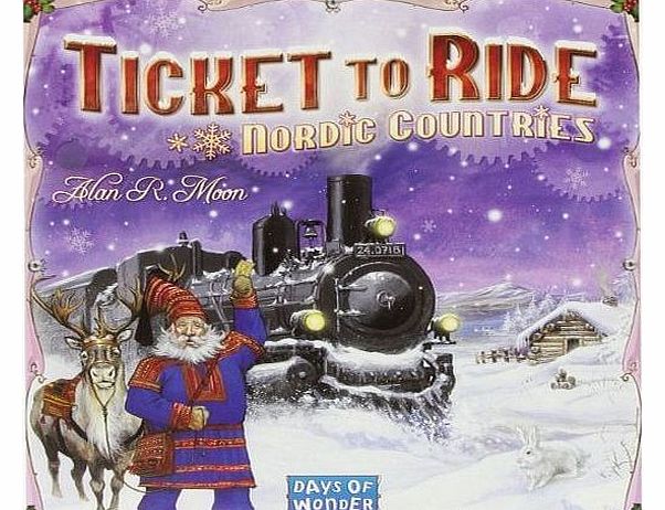 Days of Wonder Ticket To Ride: Nordic Countries by Days of Wonder [Toy]
